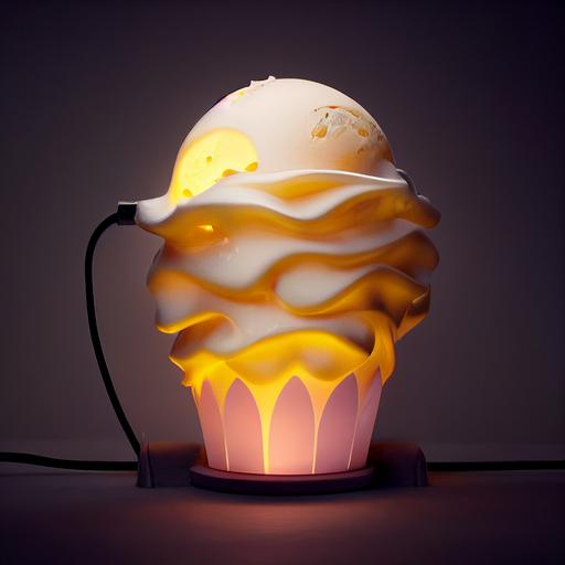 ice cream toy lamp --testp