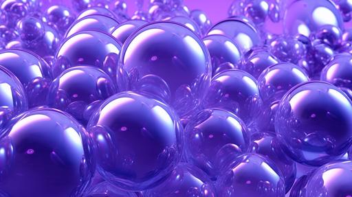 inflated neon lavender glass bubble wallpaper --ar 16:9 --upbeta --s 750
