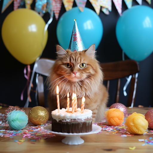 it's my kitty's 14th birthday happy birthday Squeaks!