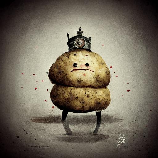 potato king afraid fuhrer with bomb