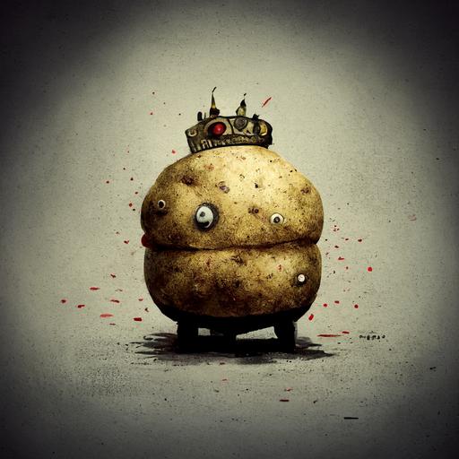 potato king afraid fuhrer with bomb