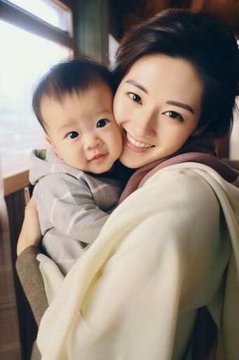 korean mom, soothing fussy baby