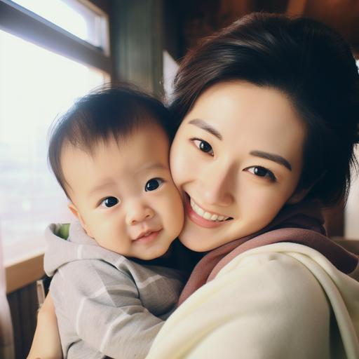 korean mom, soothing fussy baby