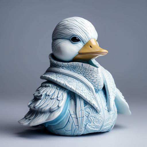 trendy rubber duck, ceramic forming, game of thrones, ghost