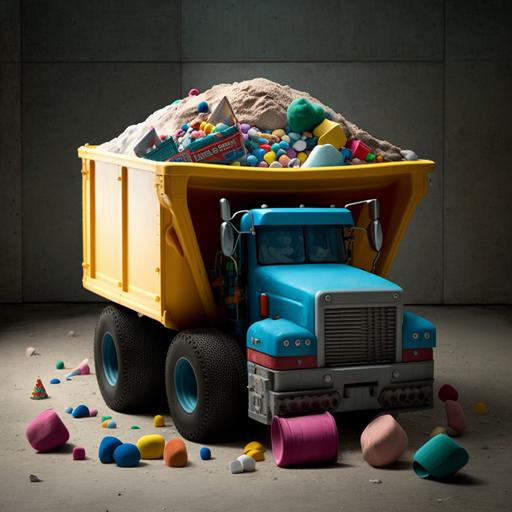 toy dump trucks