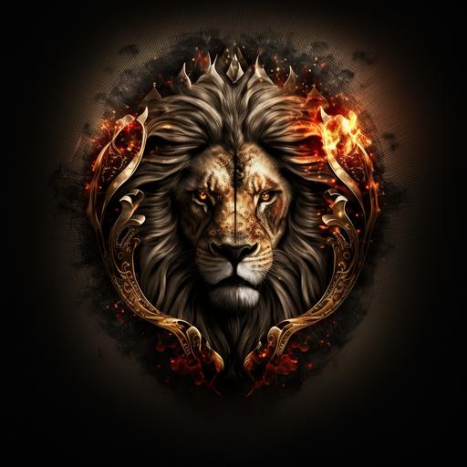 lion logo king