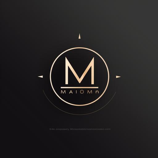 logo, DM production, photo studio, minimalism, vector --v 5