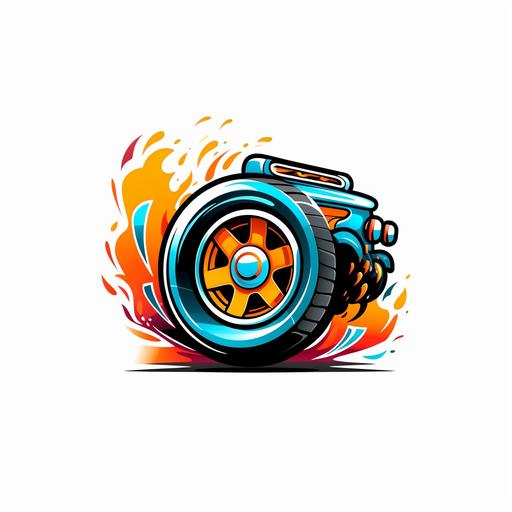 logo, Hot Wheels, white background