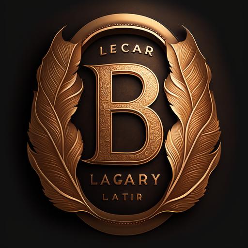 logo Legacy LeatherArt high graphic gold 8k