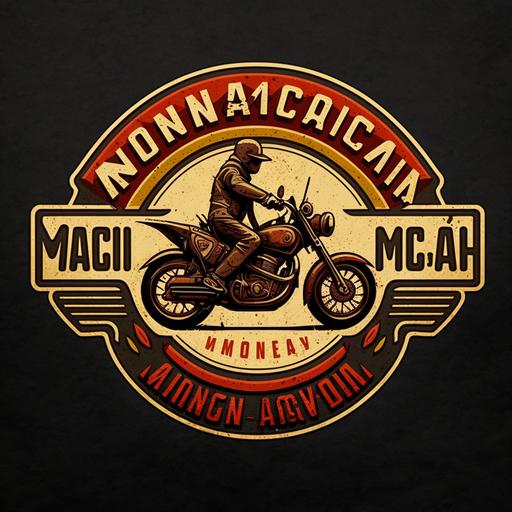logo mechanic motocicleta In Spanish