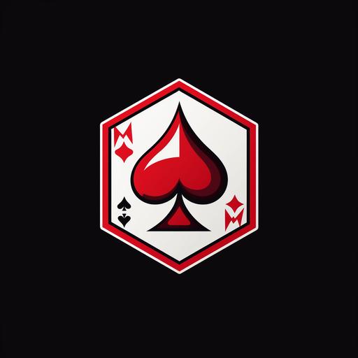 logo para fichas de poker que siga los siguiete: El logotipo podría estar diseñado en forma de un escudo, en referencia al escudo cruceño, pero adaptado para reflejar la temática del poker. Aquí tienes una descripción detallada: Escudo Estilizado: El logotipo puede presentar un escudo estilizado que recuerde al escudo de Santa Cruz de la Sierra. La forma del escudo puede ser ligeramente modificada para adaptarse al estilo del poker y a la temática del club. Números y Cartas: En la parte superior del escudo, reemplaza los elementos tradicionales del escudo con los números 