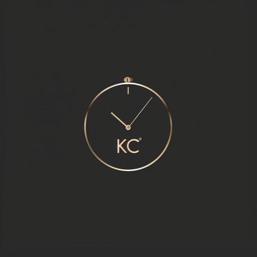 luxury watch shop logo minimalist design, letters 