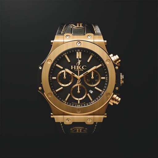 luxury watch shop logo with letters KC, --style raw --s 750 --v 6.0