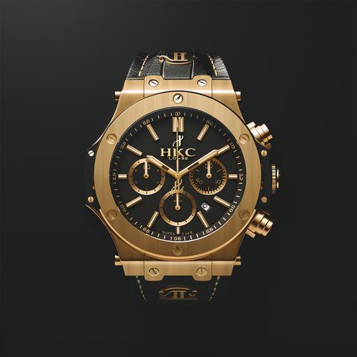 luxury watch shop logo with letters KC, --style raw --s 750