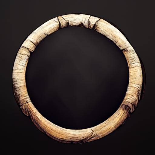 mammoth logo round