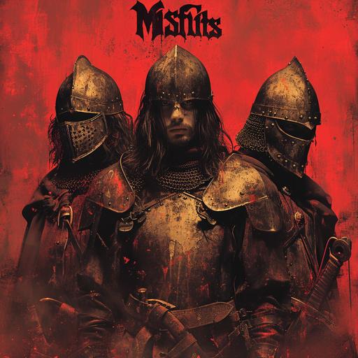 medieval grunge misfits, movie poster, 