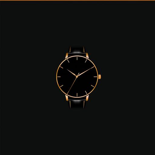 minimalist luxury watch shop logo --no numbers or letters