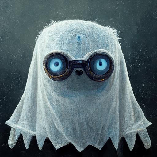 minion in ghost costume