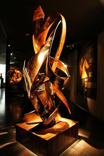 museum piece, artful craftsmanship, shaped wood and metals of various shine, dramatically lit --ar 2:3 --style raw --v 6.0