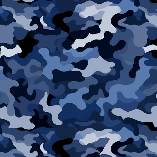 navy blues, black, gray camo, seamless repeating pattern - tile