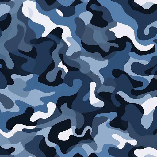 navy blues, black, gray camo, seamless repeating pattern - tile