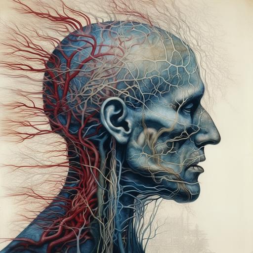 nervous system of man