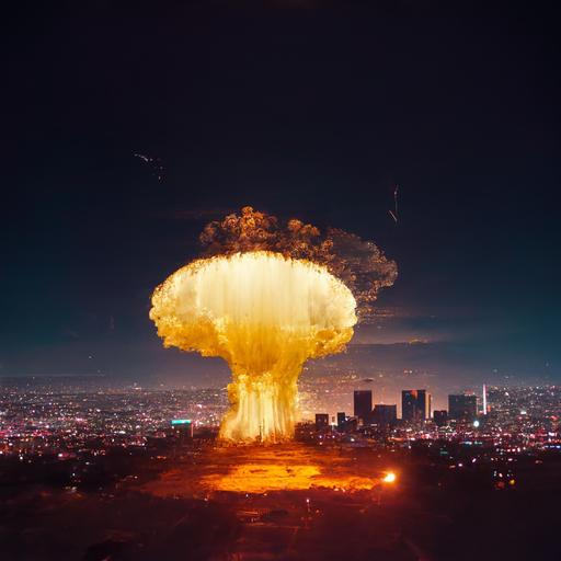 nuke over Los Angeles