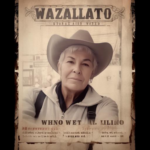 old west style wanted poster