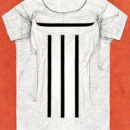 one Doric order t-shirt and one Ionic Order t-shirt, sketch style, thick lines, high details