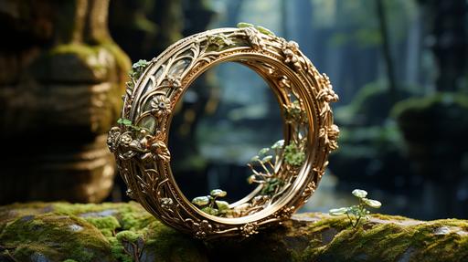 ornate detailed gold broche topiary jewelry:: photorealistic:: --ar 16:9 --upbeta --s 750
