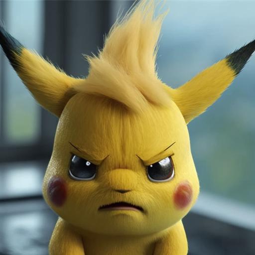 pikachu ugly haircut cry memes