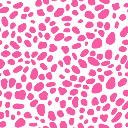 pink and white leopard print pattern, white background, cute, preppy, --tile