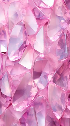 pink irisdescent diamond crystal background texture, details, close, hyperrealistic, --v 5.2 --ar 9:16