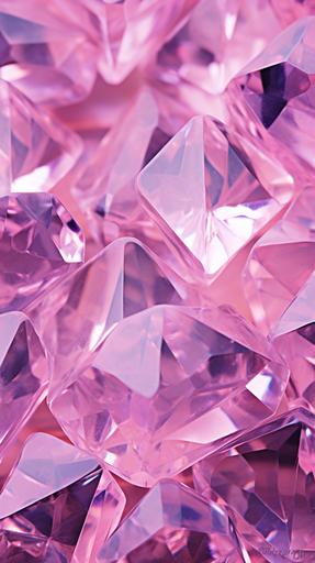 pink irisdescent diamond crystal background texture, details, close, hyperrealistic, --v 5.2 --ar 9:16