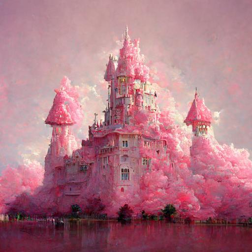 dress pink jelly princess castle