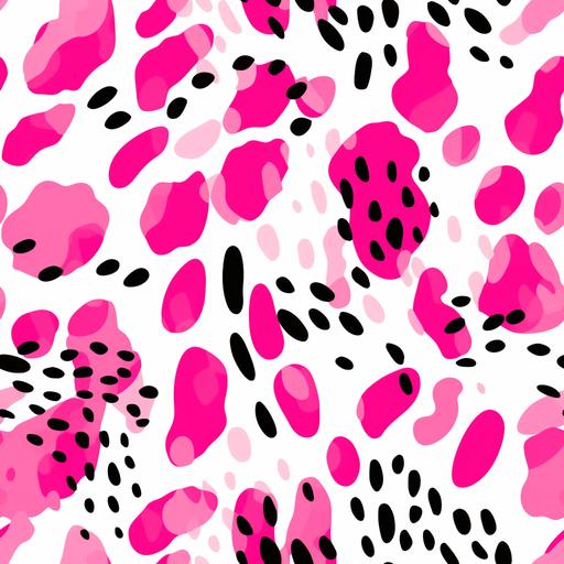 pink leopard print pattern, white background --tile