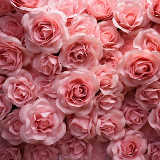 pink shimmering roses, beautiful wall of roses, photo backdrop