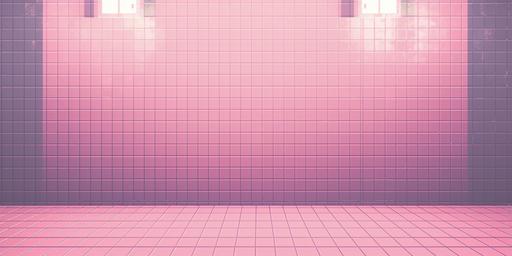 pixelated lo-res background of a pink tiled bathroom wall:: 1980's style lo-fi graphics:: --ar 2:1 --v 5