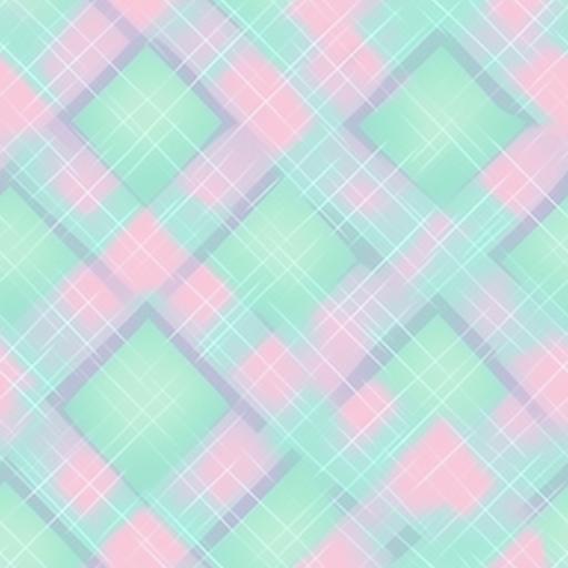 plaid pattern in light pink and light aqua green colors --tile --v 5.1 --s 750 --style raw