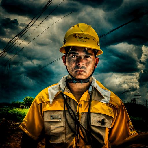 plomero electricista pinto carpintero foto 360 amarillo confianza colombiano letrero