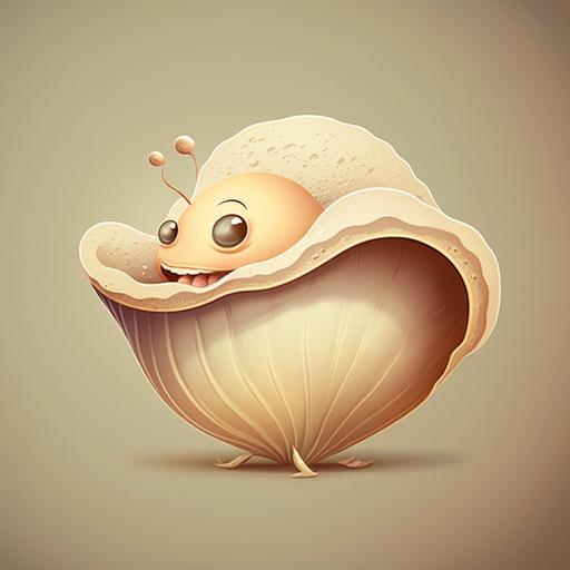 pregnant clam cartoon