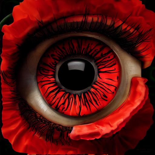 pretty poppy cross eye, kneel down and get those clogged pores extracted, the oozing pop of a clean smooth nugget, clear up and clean out, skinwave, aestheticianpunk, cringecore --test --creative