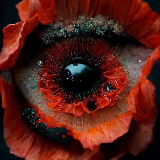 pretty poppy cross eye, kneel down and get those clogged pores extracted, the oozing pop of a clean smooth nugget, clear up and clean out, skinwave, aestheticianpunk, cringecore