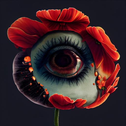 pretty poppy cross eye, kneel down and get those clogged pores extracted, the oozing pop of a clean smooth nugget, clear up and clean out, skinwave, aestheticianpunk, cringecore --test --creative