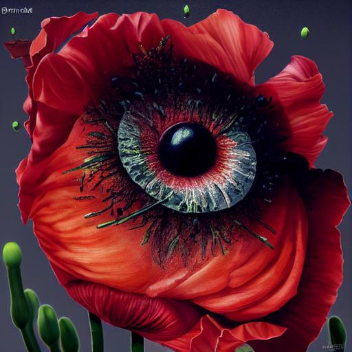 pretty poppy cross eye, kneel down and get those clogged pores extracted, the oozing pop of a clean smooth nugget, clear up and clean out, skinwave, aestheticianpunk, cringecore --test --creative