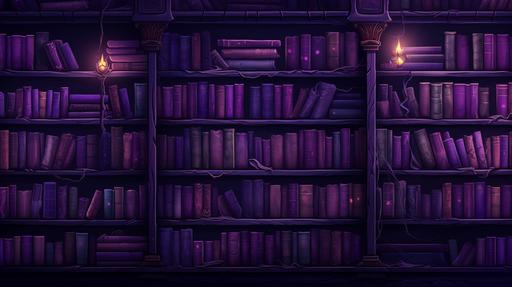 purple books twitch banner background --ar 16:9