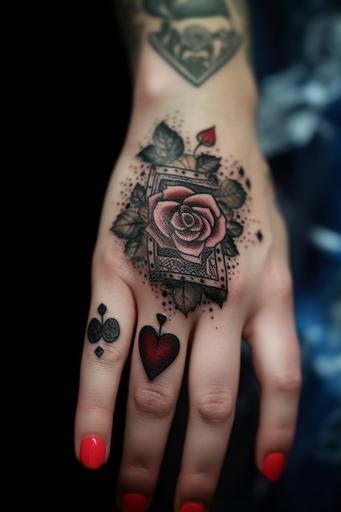 small finger tattoos