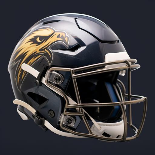 armored football helmet with thunderbird logo --v 5.2