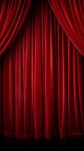 red curtain background --ar 9:16 --style raw