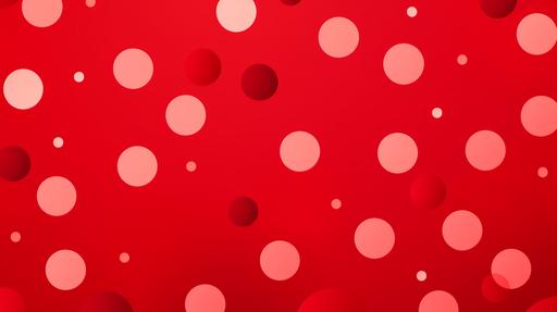 red polka dots twitch banner background --ar 16:9